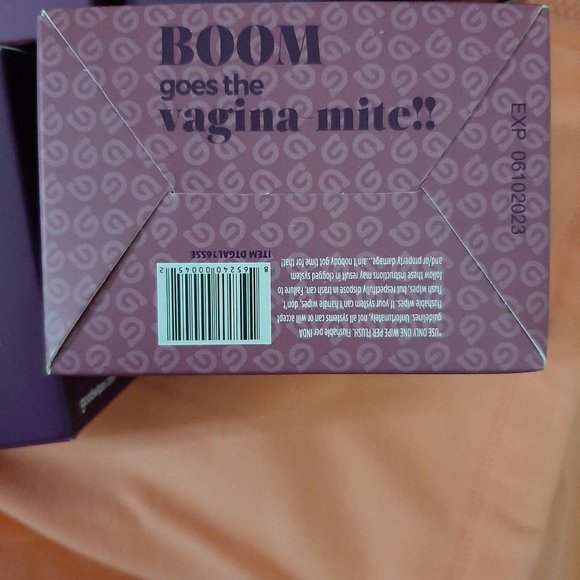 NIB 4 BOXES OF 16 WIPES EACH "DOWN THERE WIPES" BY GOODWIPES - Picture 7 of 13